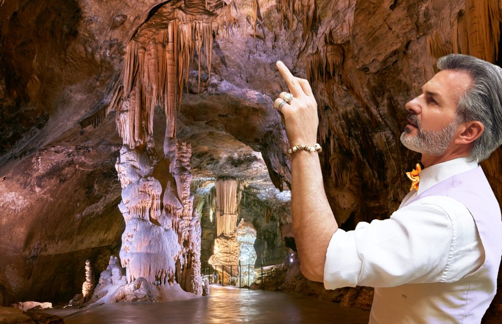 Επίσκεψη του Ηλία Μπουντούρη στο Σπήλαιο Postojna